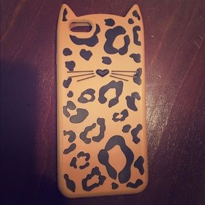 Silicone Cheetah IPhone 6/7PLUS Phone Case - NEW!